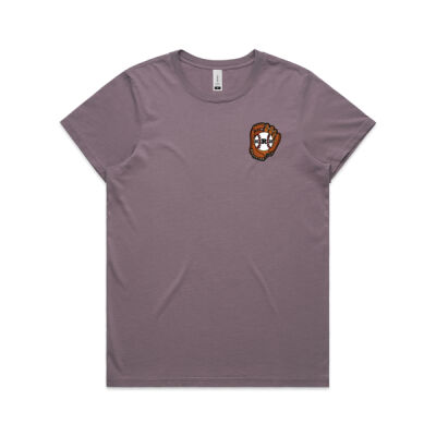'Outfielder' AS Colour Womens Maple Faded Tee Thumbnail