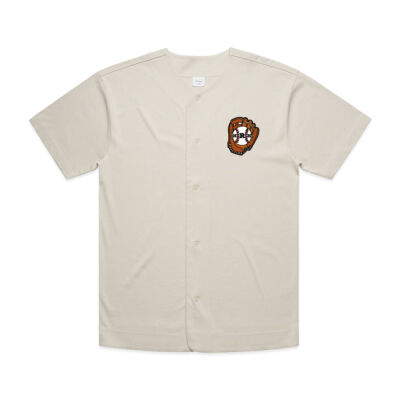 'Outfielder' AS Colour Mens Heavy Baseball Jersey Thumbnail