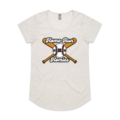 'Batter Up' V.2 AS Colour Womens Mali Tee Thumbnail